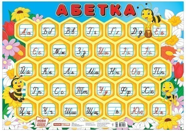 Плакат.Абетка.Соти(друкована)