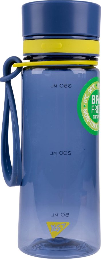 Пляшка для води YES Fusion 400 мл, блакитна