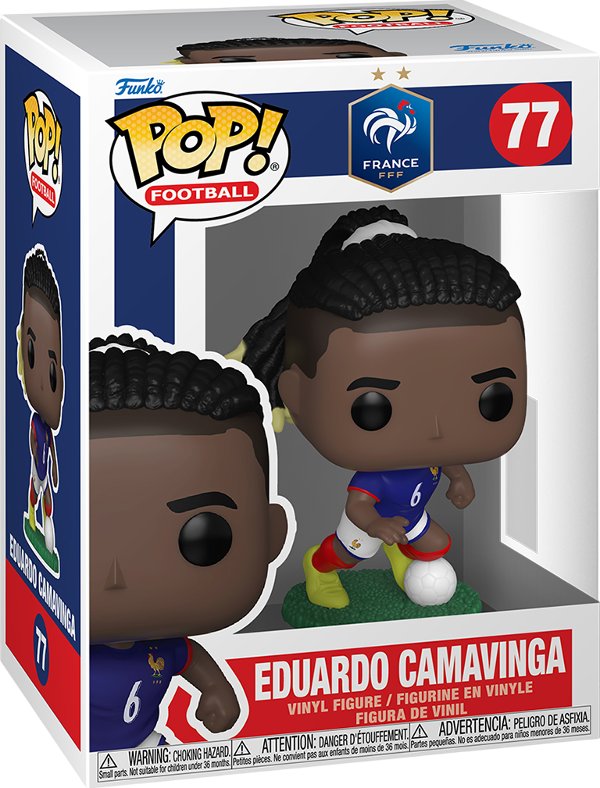 Фігурка Funko Pop Football France Едуарду Камавінга
