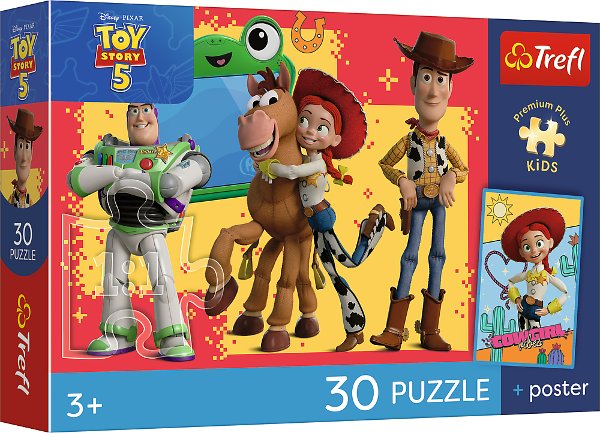 Пазл Trefl Toy Story 5 Пригоди іграшок 30 елементів