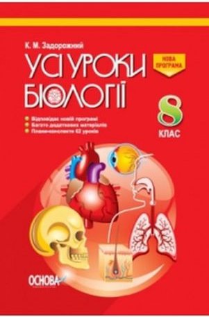 Усі уроки біології. 8 клас