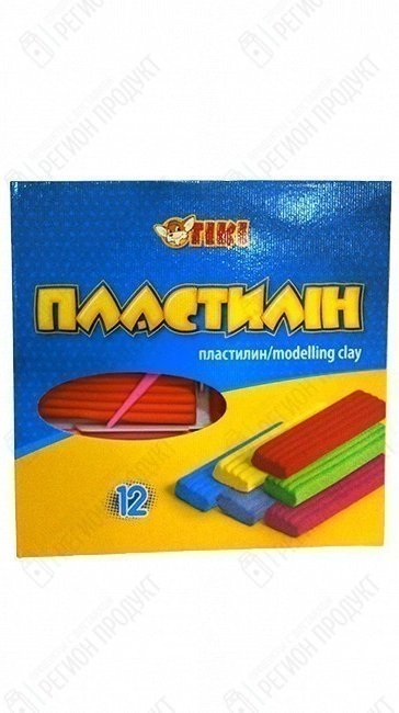 Пластилін 12кол 240гр TІКІ 52102-ТК
