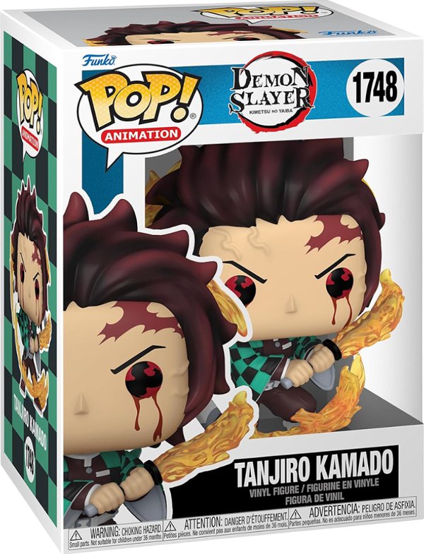 Фігурка Funko Pop Demon slayer Тандзіро та Дихання...
