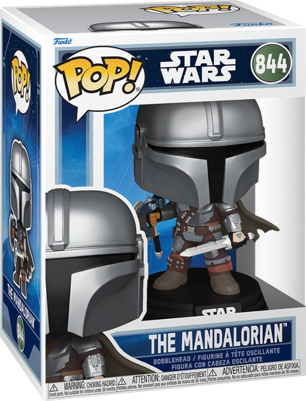 Фігурка Funko Pop Star Wars Мандалорець і Ґроґу Мандалорець...