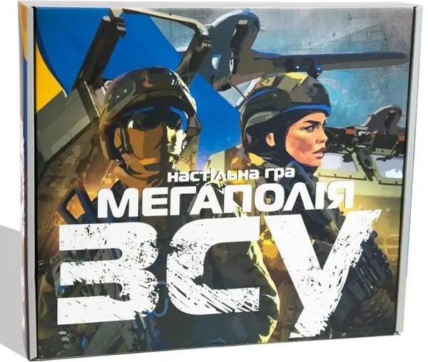 Настільна гра Strateg Мегаполія ЗСУ українською мовою...