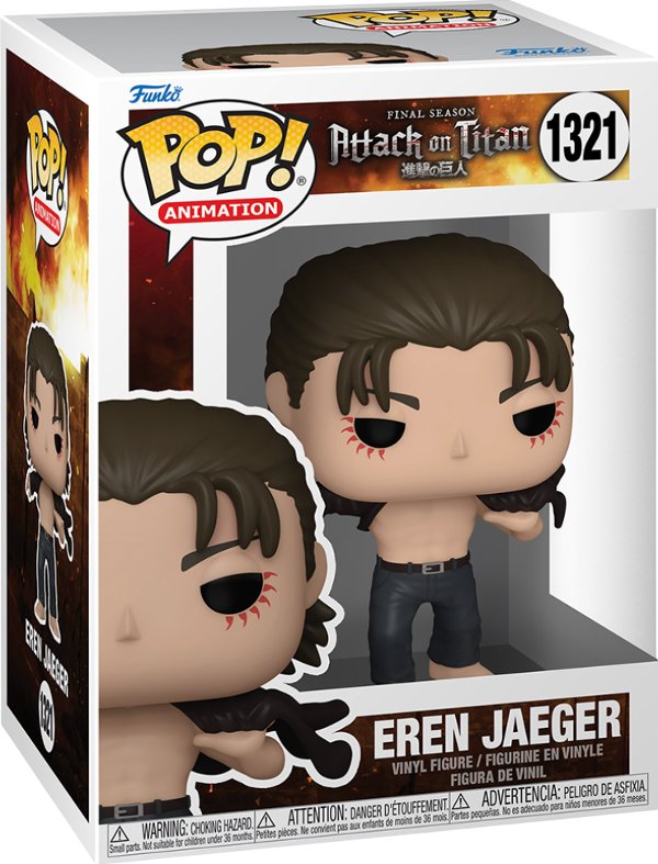 Фігурка Funko Pop Attack on Titan Ерен Йегер