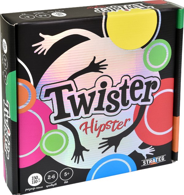 Розважальна гра "Twister-hipster"