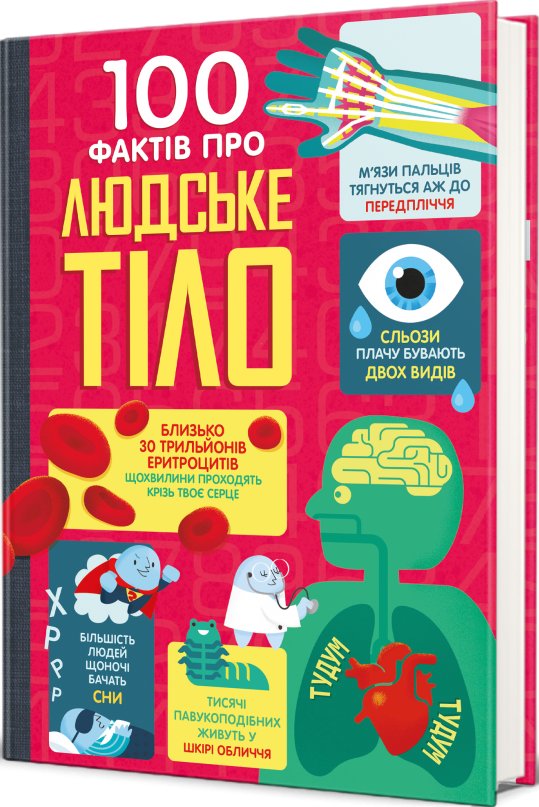 100 фактів про людське тіло