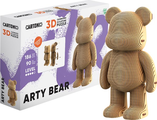 Картонний конструктор "Cartonic 3D Puzzle ARTY BEAR"