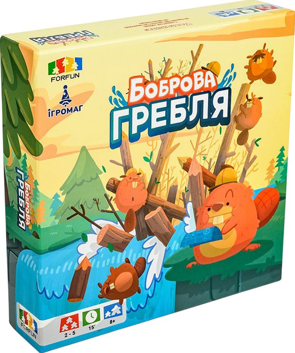Настільна гра "Боброва гребля"