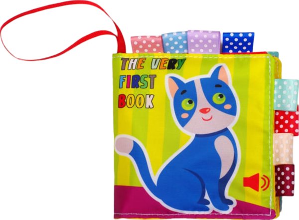 М'яка книжка-шурxотілка "Cat. The very first book"