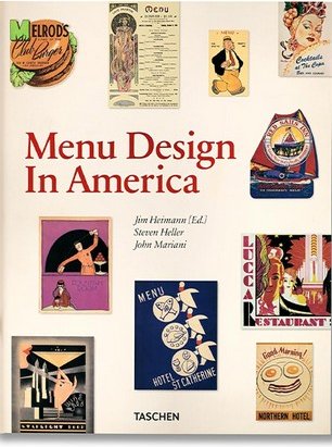 Menu Design in America. 1850-1985