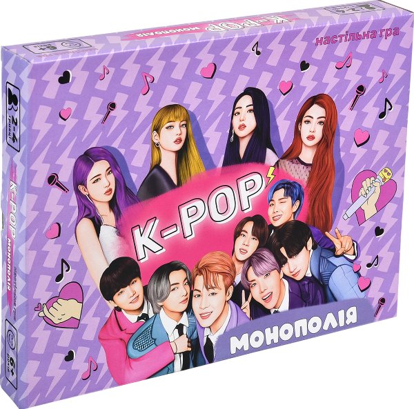 Настільна гра "Монополія K-POР"