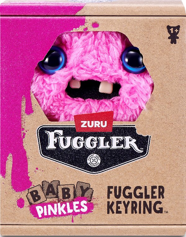 М'яка іграшка-брелок Fuggler Рожевий Летунчик