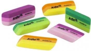 K16-103 Гумка кольорова Rainbow, асорті