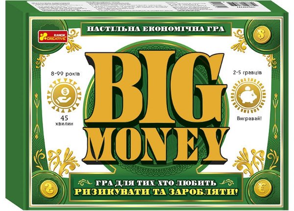 Настільна гра. Big money