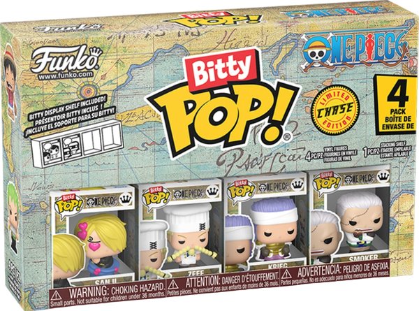 Набір фігурок Funko Bitty Pop One piece Санджі.