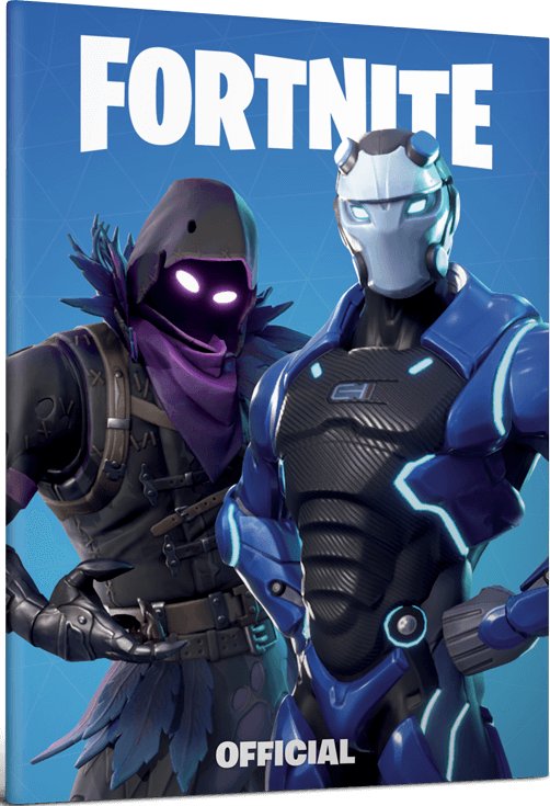 FORTNITE Official. Блокнот синій у клітинку