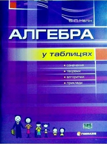 Алгебра у таблицях 7-11 кл (у) Означ., теор., алгор.,приклади....