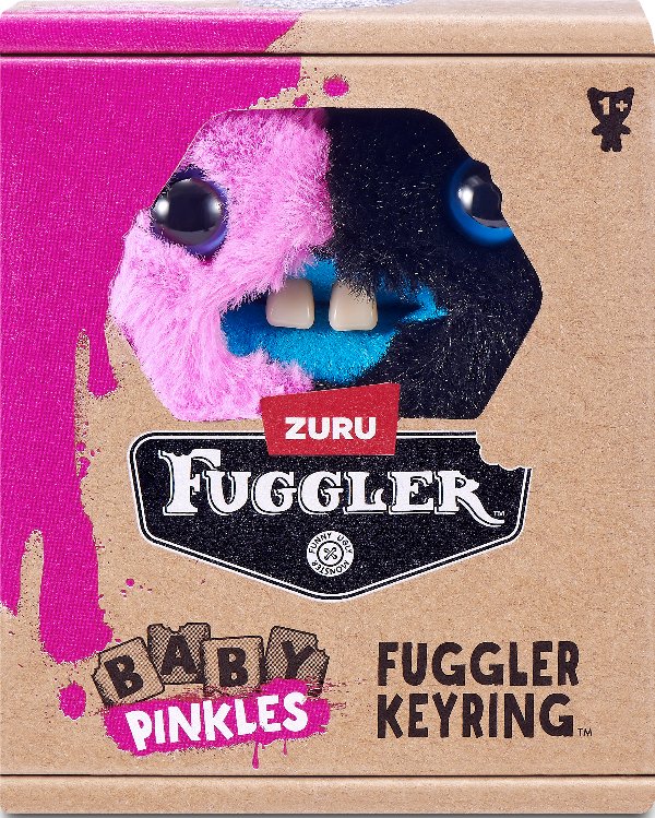 М'яка іграшка-брелок Fuggler Малюк Пінк-Блю