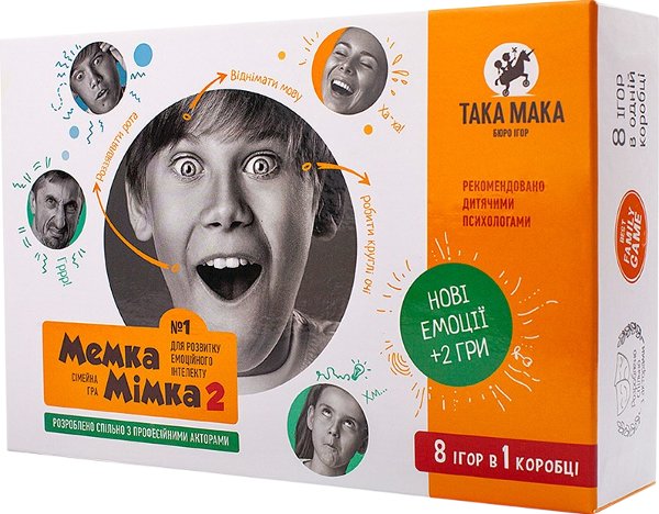 Гра настільна "Мемка Мімка-2"