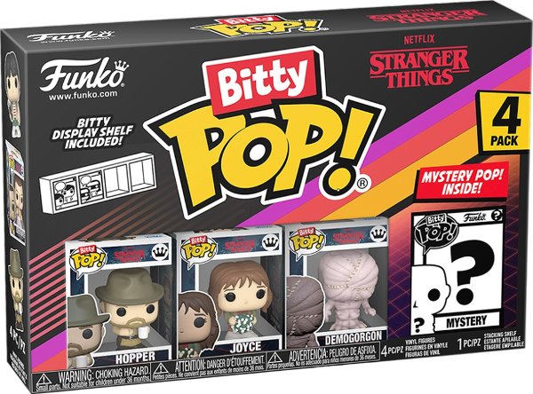 Набір фігурок ​Funko Pop Bitty Pop Stranger Things...