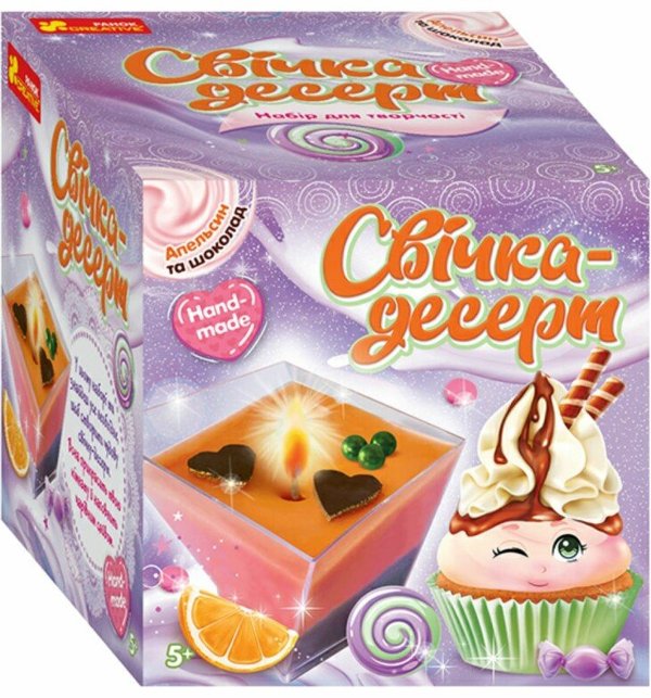 Свічка-десерт. Тірамісу