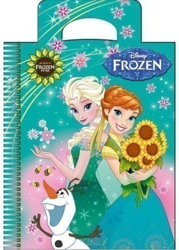 Блокнот для нотаток ф.А6, вирубка сумка, пружина, FROZEN...
