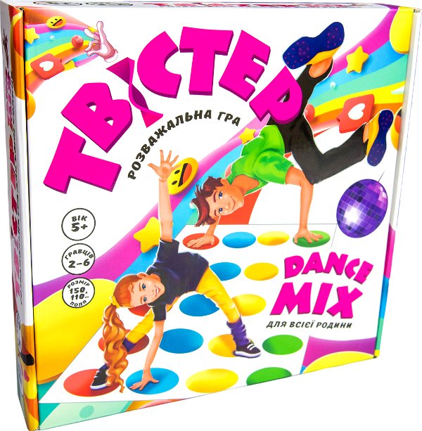 Розважальна гра "Твістер dance mix"