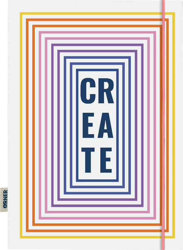 Скетчбук "Create" кольоровий