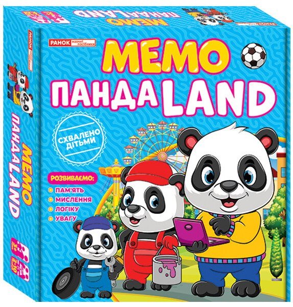 Гра Мемо.ПандаLAND