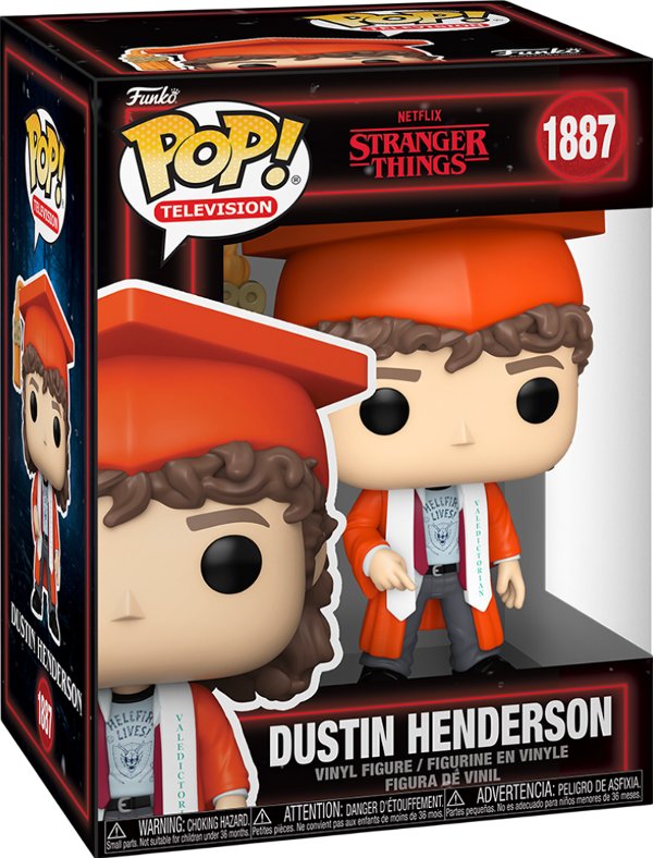 Фігурка Funko Pop Stranger Things S5 Дастін на випускному