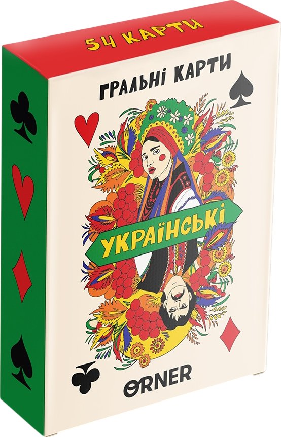 Карти для гри "Українські"