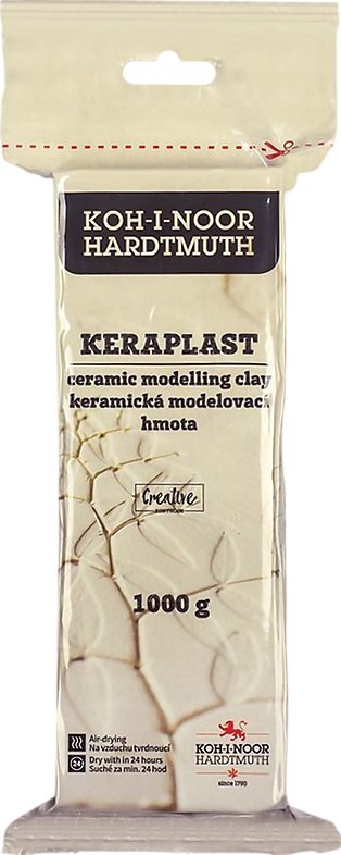 Пластилін Keraplast 1000г., білий