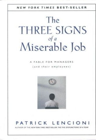 The Three Signs Of A Miserable Job