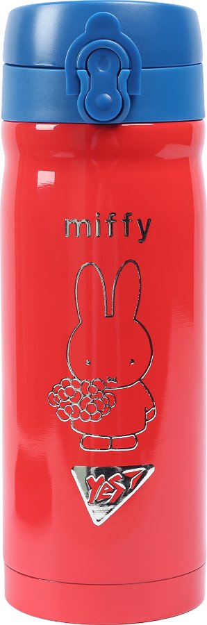 Термос YES Miffy 350 мл, срібний 3D друк