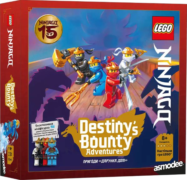 Настільна гра Lego: Ninjago - Пригоди "Дарунка долі"