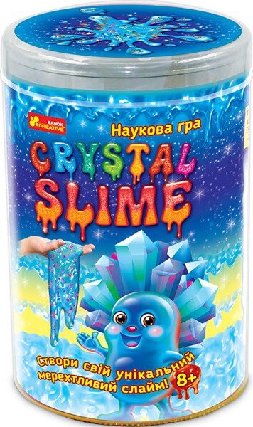 Наукова гра. Crystal slime. Кришталева (синя)